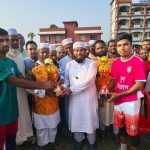 প্রতাপনগরে আট দলীয় জুলাই স্মৃতি ফুটবল টুর্নামেন্টে; ৪ নম্বর ওয়ার্ড চ্যাম্পিয়ন