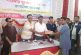 কলারোয়া পৌরসভাধীন ৮টি পূজা মন্দিরে পৌরসভার পক্ষ থেকে উপহার প্রদান