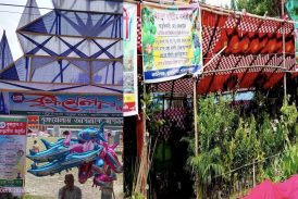 কালিগঞ্জে চাঁচাই বৃক্ষমেলা উদ্বোধনের অপেক্ষায়, বিপাকে দূর-দূরান্ত থেকে আসা নার্সারি মালিকরা
