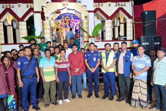 পূজামণ্ডপে নিরাপত্তায় গাফিলতি হলে আনসারদের জবাবদিহি করতে হবে:এএসপি বায়েজিদ ইসলাম