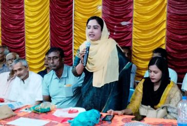 কালিগঞ্জ কৃষ্ণনগরে পূজা মণ্ডপ পরিদর্শনে জেলার একমাত্র নারী ইউপি চেয়ারম্যান সাফিয়া পারভীন