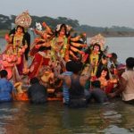 কালিগঞ্জে ৫৫ মণ্ডপে দুর্গোৎসবের সমাপ্তি, বিসর্জন হচ্ছে না তিন মন্দিরে