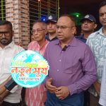 আশাশুনির বিভিন্ন দুর্গাপূজা মন্ডপ পরিদর্শনে এসপি আশরাফুল আলম