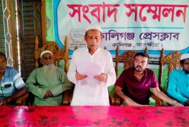 কালিগঞ্জ প্রেসক্লাবে আব্দুল করিমের বিরুদ্ধে প্রতারণা ও হয়রানির অভিযোগে সংবাদ সম্মেলন